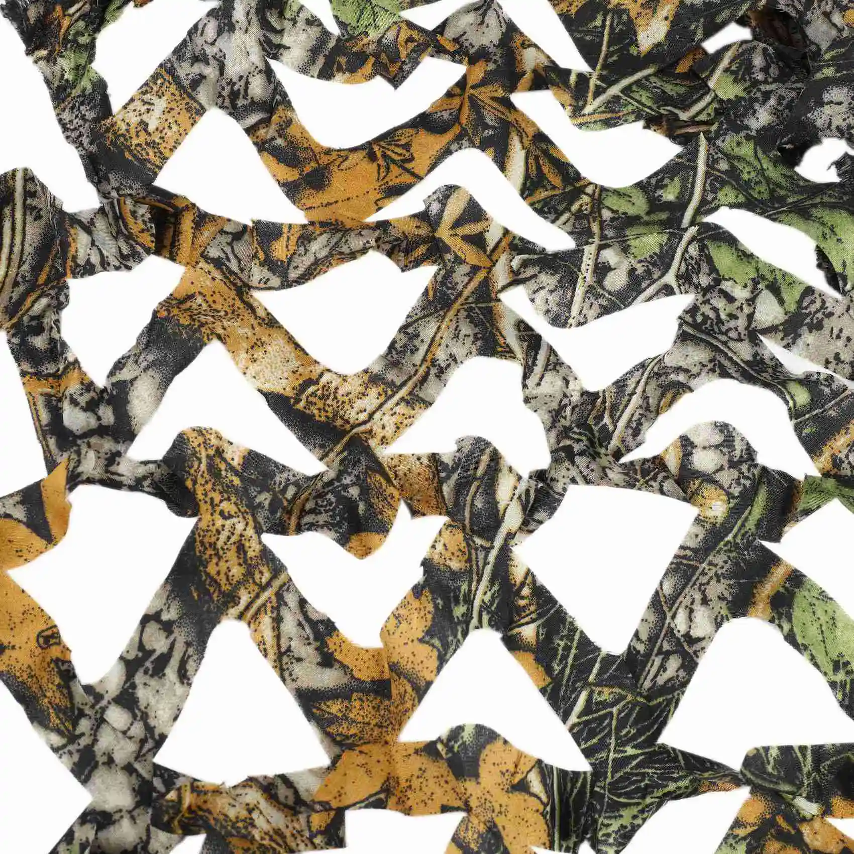 HOES-3Pcs 7Mx1.5M Hunting Camouflage Net Woodland Training Camo Netting Car Covers Tent Shade Camping Sun Shelter Decoration