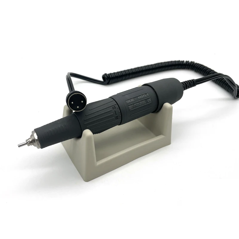 Strong 35000RPM SDE H37L1 Nail Drill Handle Micromotor Nail Art Equipment Polishing Handpiece 2.35mm Nails Tools