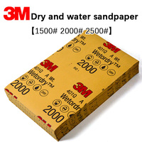 3M sandpaper 1500 mesh 2000 mesh 2500 mesh polishing sandpaper automotive paint beautiful sanding 401Q water grinding sandpaper