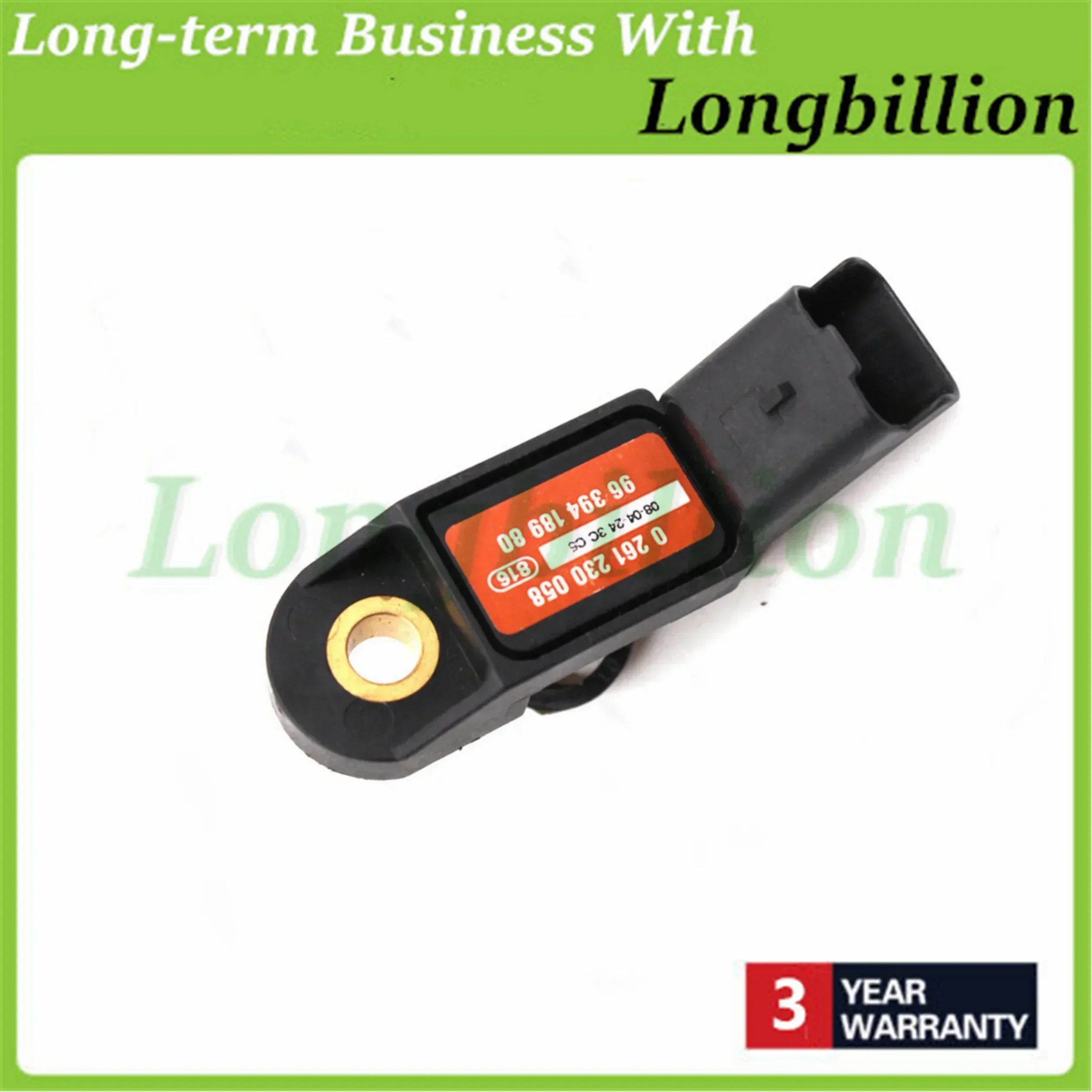 

0261230058 9639418980 Датчик карты давления на впуске для CITROEN FIAT LANCIA PEUGEOT RENAULT 1920AC 457403, высокое качество