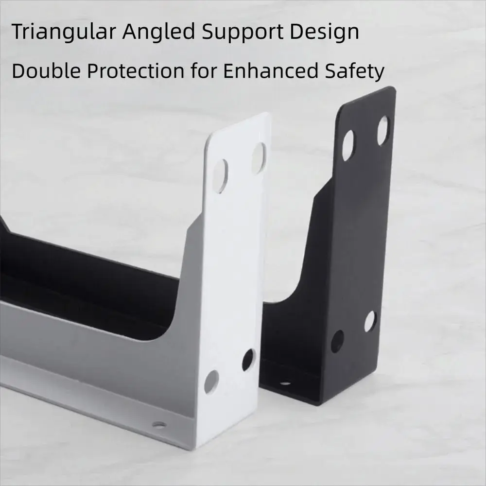 

Комплект из 2-х металлических кронштейнов, прочные металлические кронштейны, настенные опоры для тяжелых нагрузок, несущие опоры, простая установка, надежные.