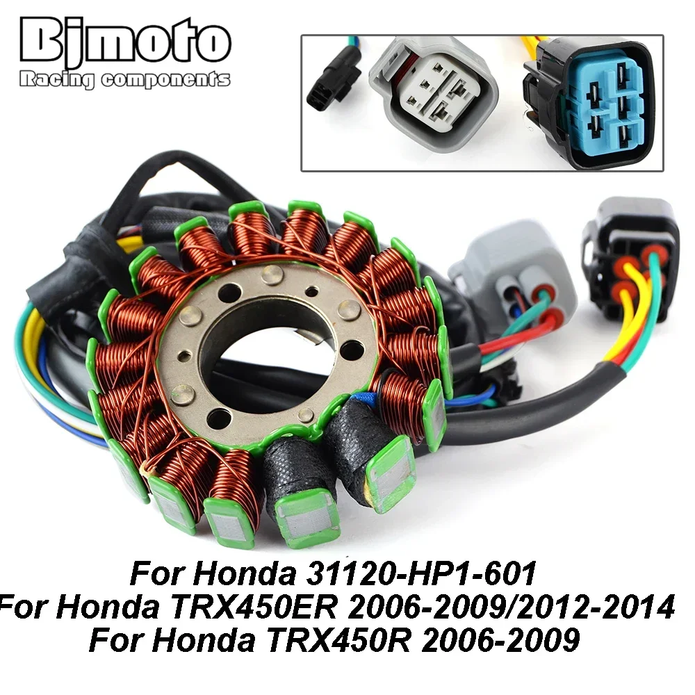 

Stator Coil For Honda TRX450R TRX450ER 2006-2009/2012 2013 2014 TRX 450R 450ER 450 R ER 31120-HP1-601