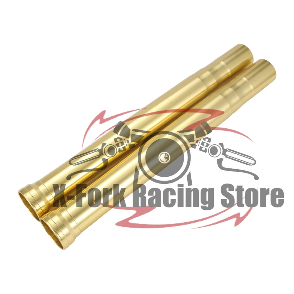

Gold Front Fork Outer Tubes Pipes For KAWASAKI ZX10R ZX-10R 2006-2007 44008-0017 500mm Shock Absorber Fork Stanchion Inner Leg