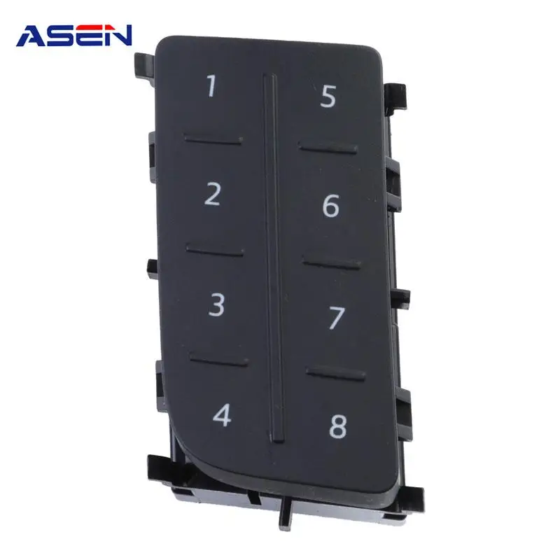 8W1919616C 3 Pins Power Window Switch Console Opener Button Memory For 2015- 2019 Audi A4 8W B9