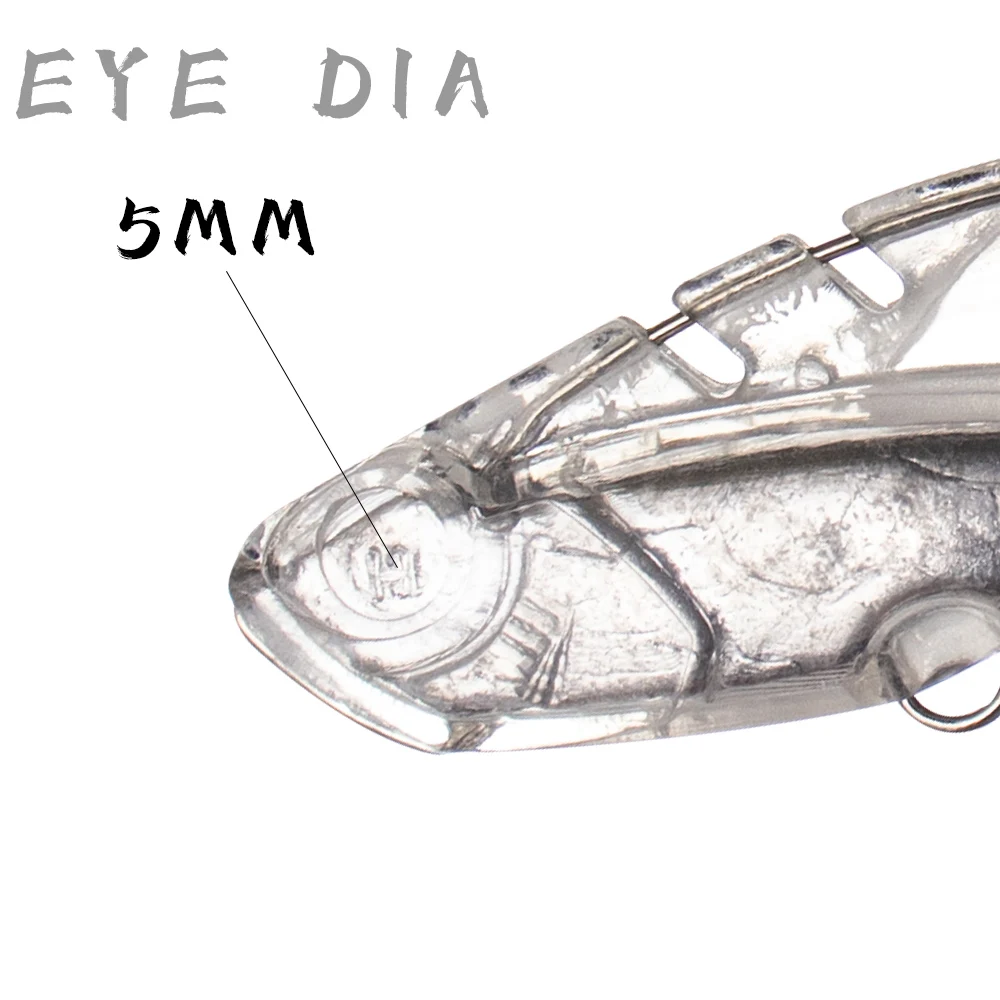 FISHWONG 10 قطعة/الوحدة VIB الفراغات إغراء 7 سنتيمتر 18.2 جرام Lipless cranbait VIB الفراغات الطعم الثابت غرق الاهتزاز لتقوم بها بنفسك الصيد إغراء