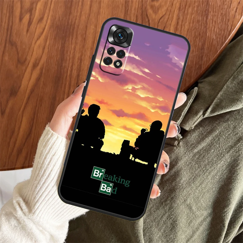 Breaking Bad Case For Xiaomi Redmi 9 10 9A 9C 9T 10A 10C Cover For Redmi Note 11 12 8 9 10 Pro 10S 11S