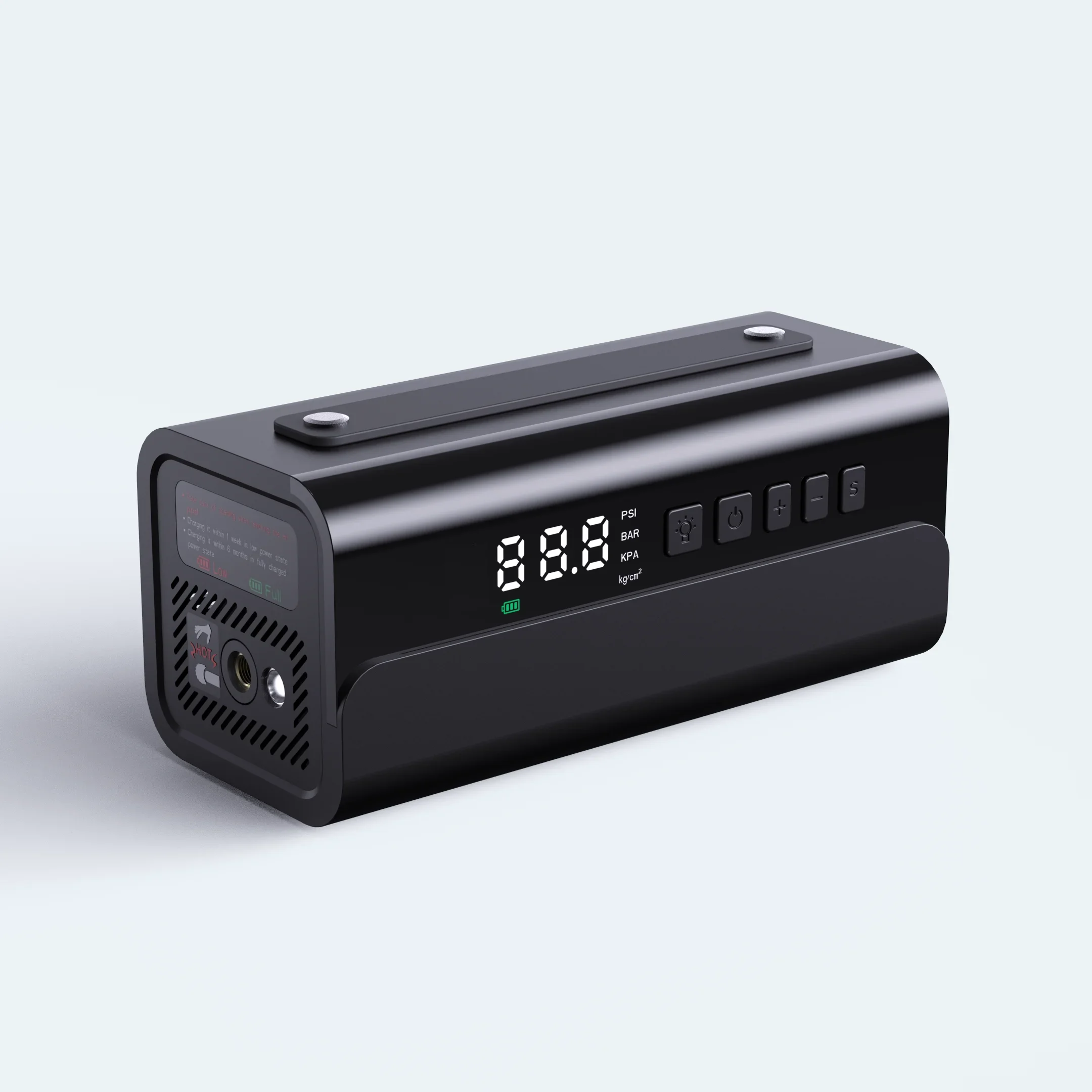 

rechargenable car air pump car tire inflator pump portable mini air compressor for car tires