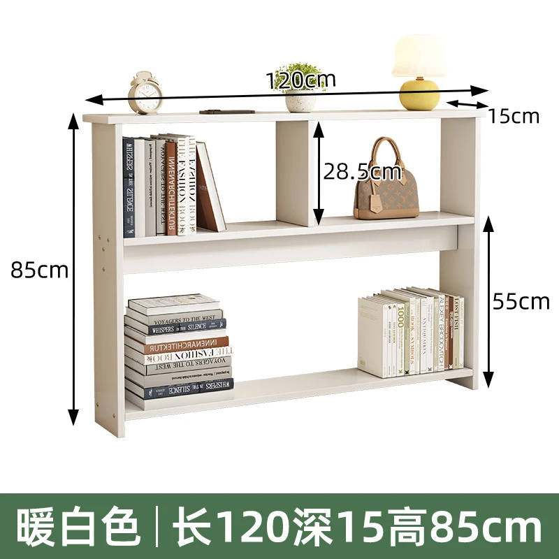 Customizable bedside shelves, home sofa rear display racks, end of the bed, narrow shelves on the floor against