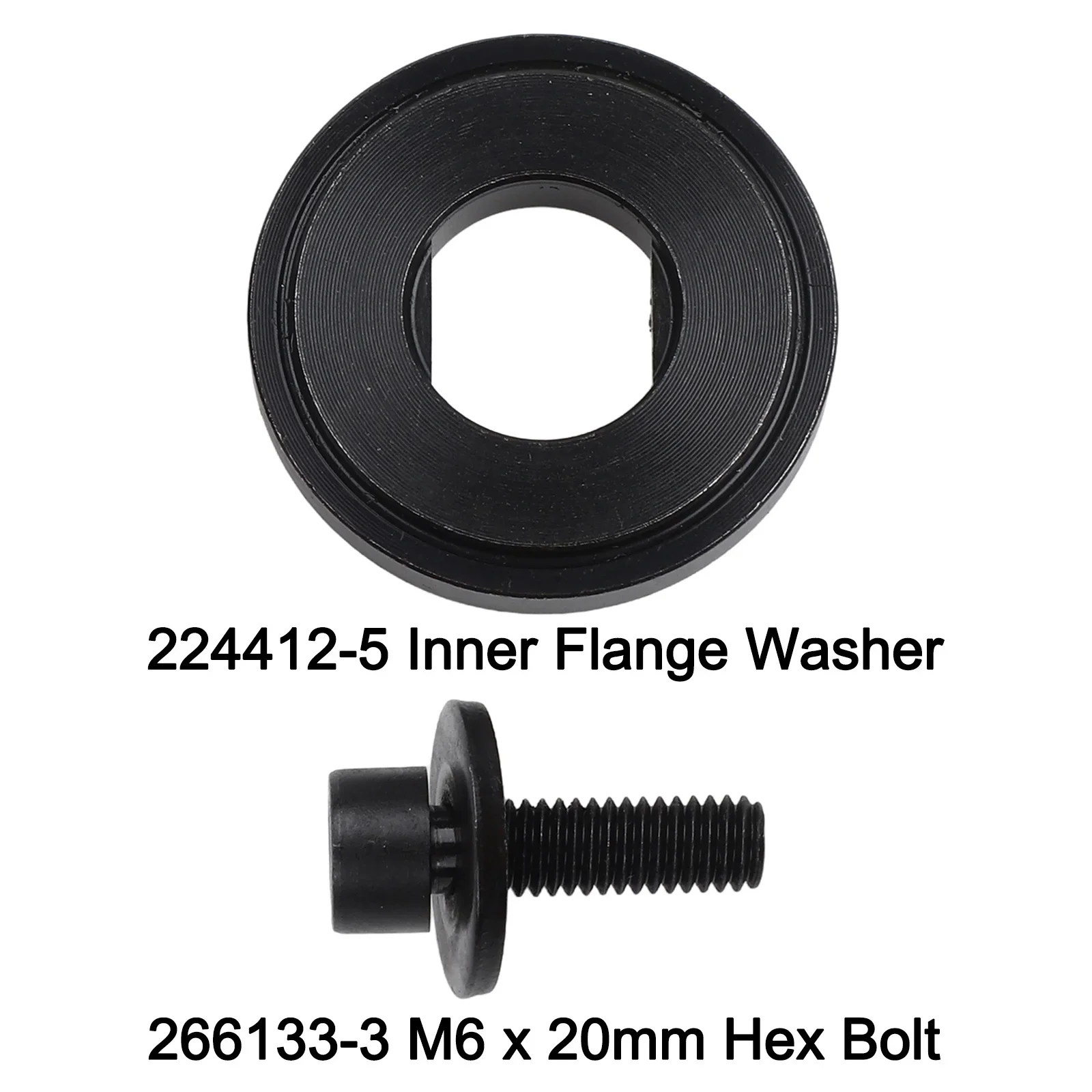 

Flange Washer Set DSS610 Accessories Part Number 224412-5 Reversible Flange Inner Flange Washer For Tool Black