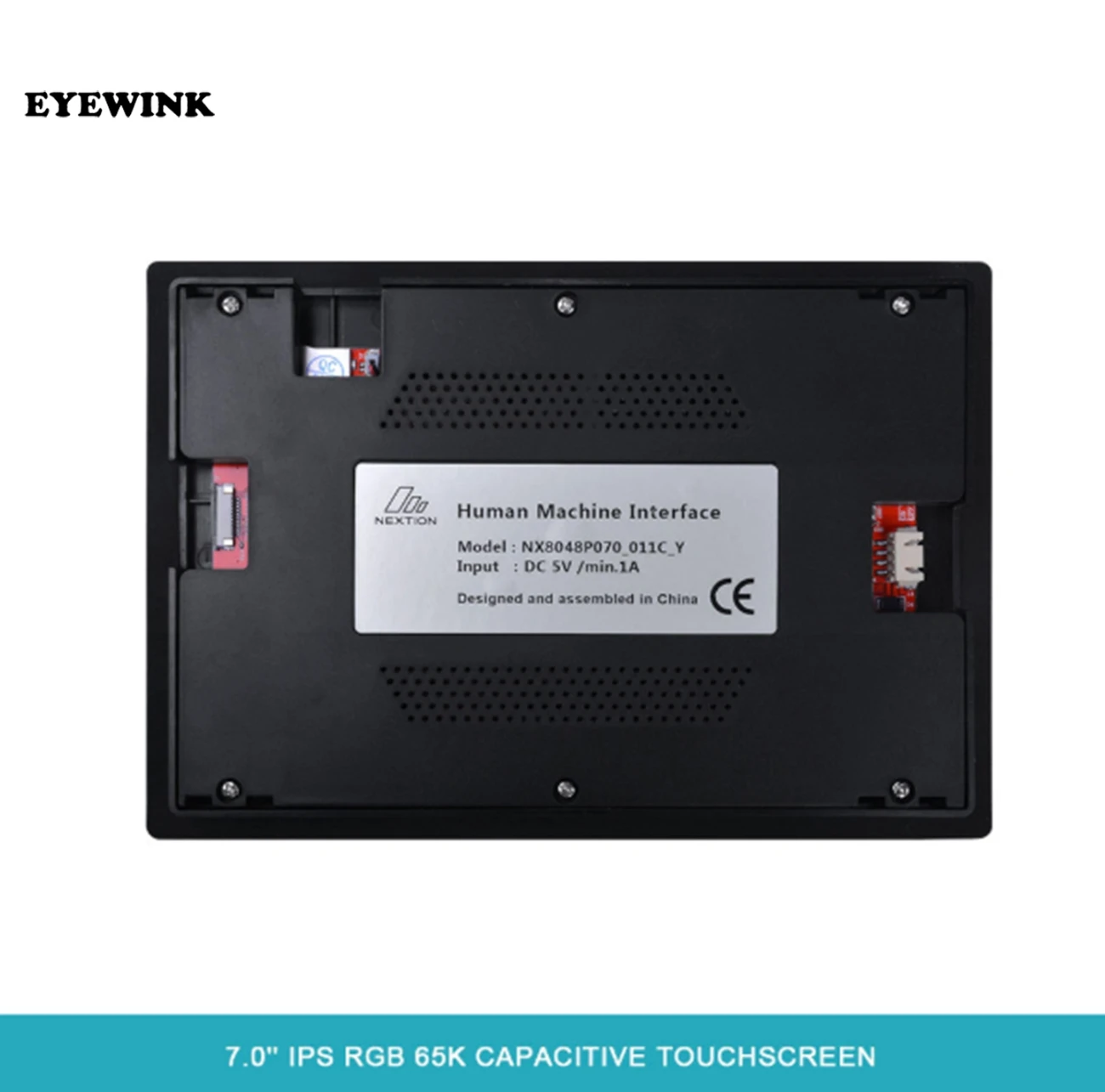 NEXTION 7.0'' Intelligent Resistive/Capacitive LCD Touch Display NX8048P070-011C/R-Y Multifunction HMI Module With Enclosure