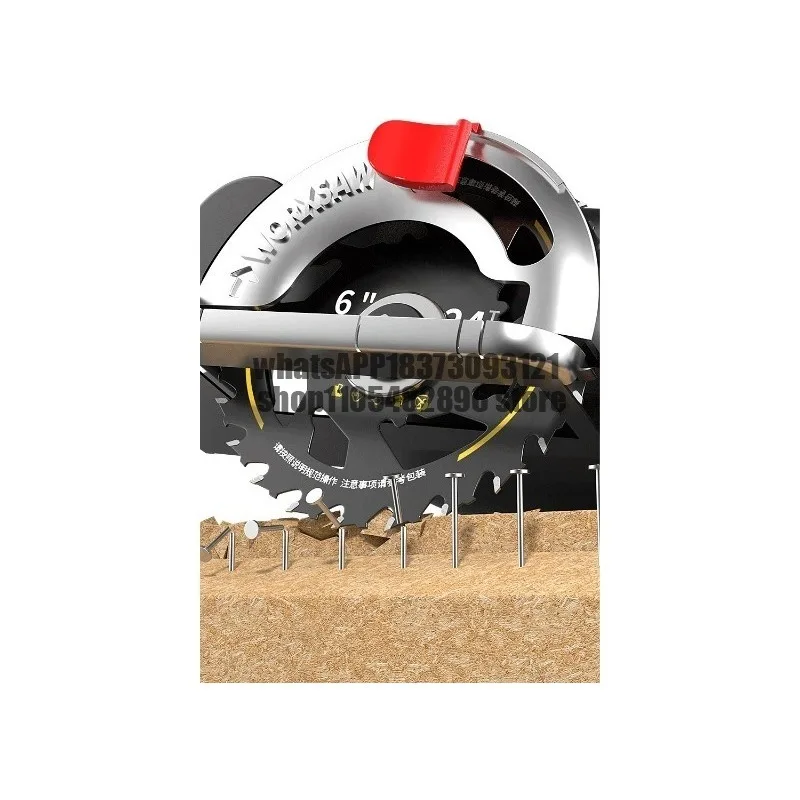 Energy-saving lithium battery saw blade woodworking saw blade angle grinder 4 inch 5.5 lithium battery saw alloy wood cutting