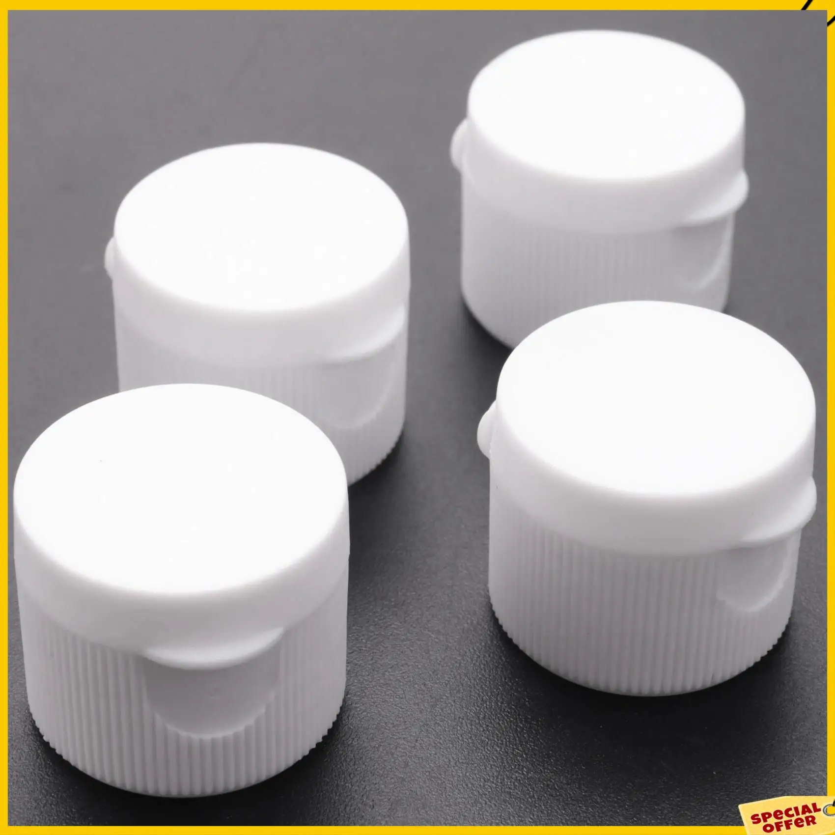 A24P 8 X 100Ml 플라스틱 투명 플립 병 여행용 샴푸 로션 화장품 용기