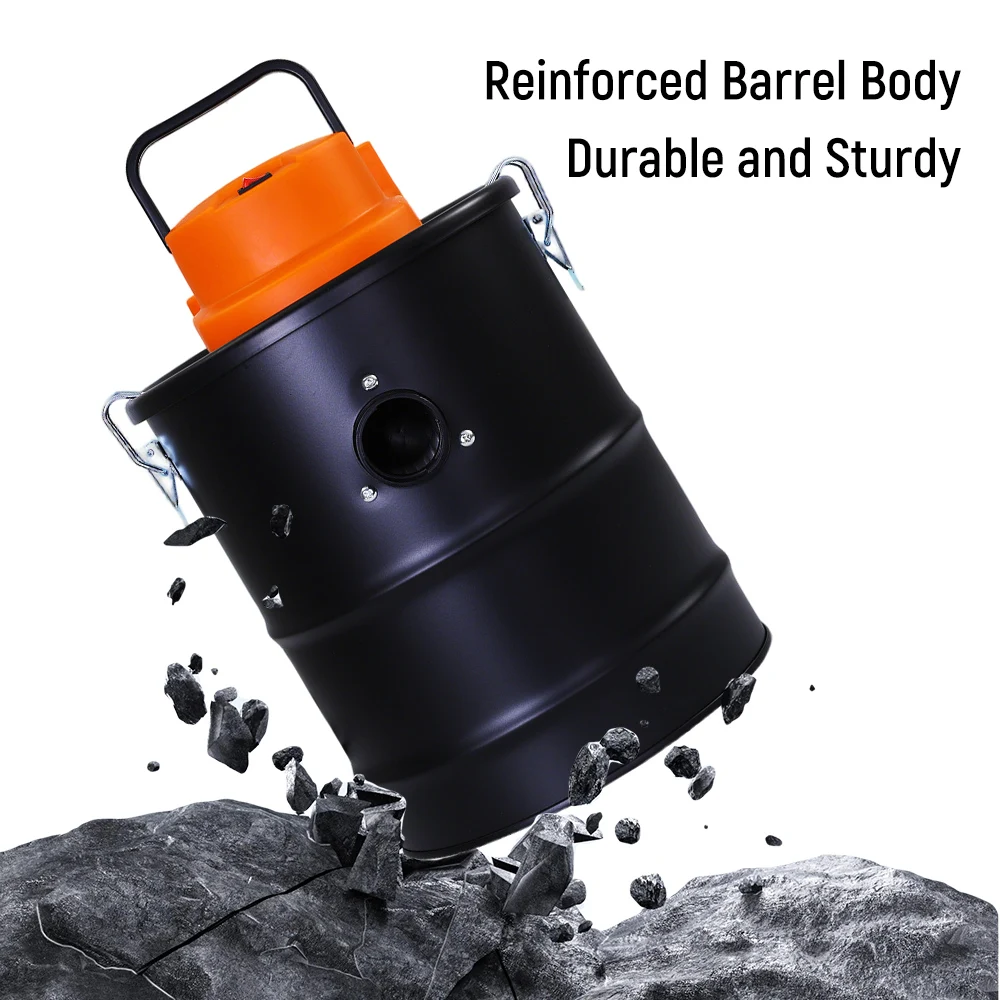 الرماد مكنسة كهربائية شفط قوي المنزلية برميل الموقد مكنسة كهربائية 12L 220V 800W للشقق الفندقية
