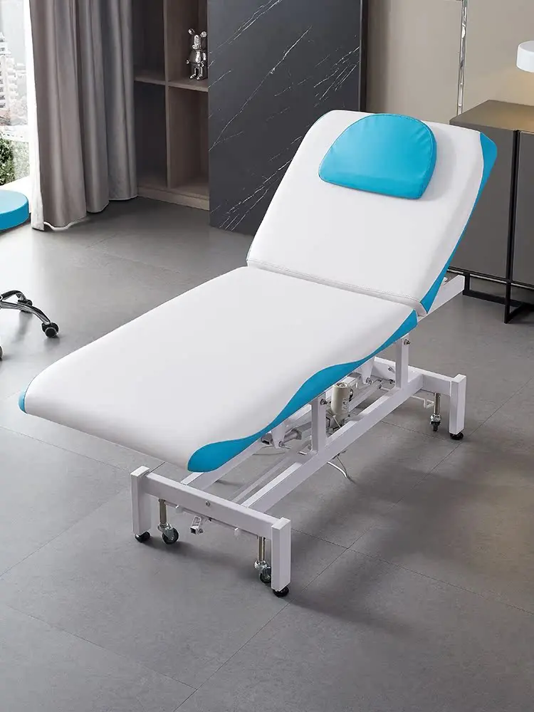 Electric lifting beauty bed, special chiropractic massage bed for beauty salons