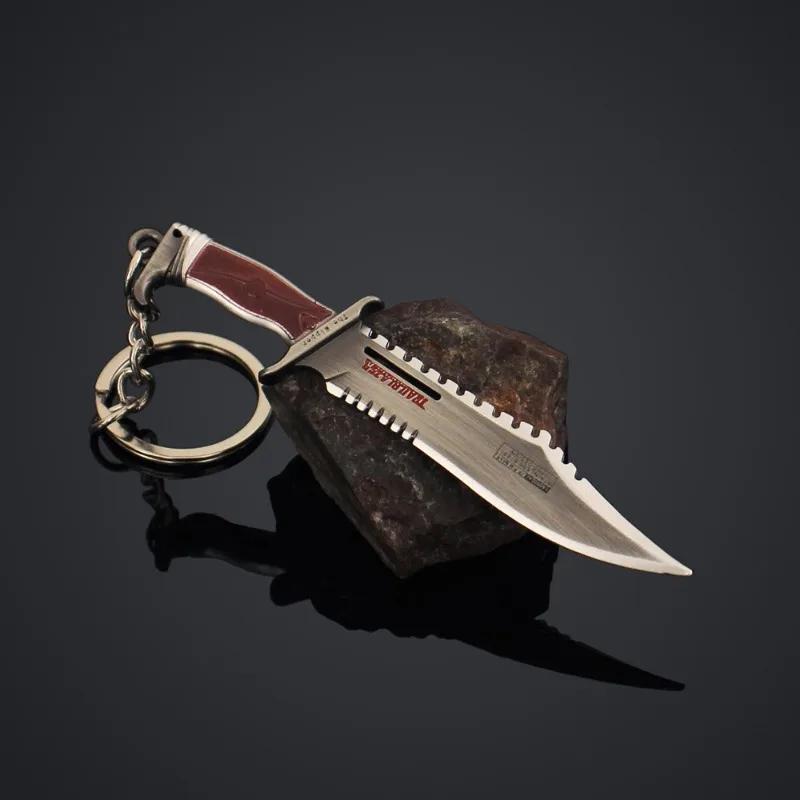 9 ซม.Dark Zone Melee อาวุธพวงกุญแจ Shuo Jie's Pathcleaver MINI Replica Alloy ยุทธวิธีเครื่องมือเกมสะสมของขวัญของเล่นเด็ก