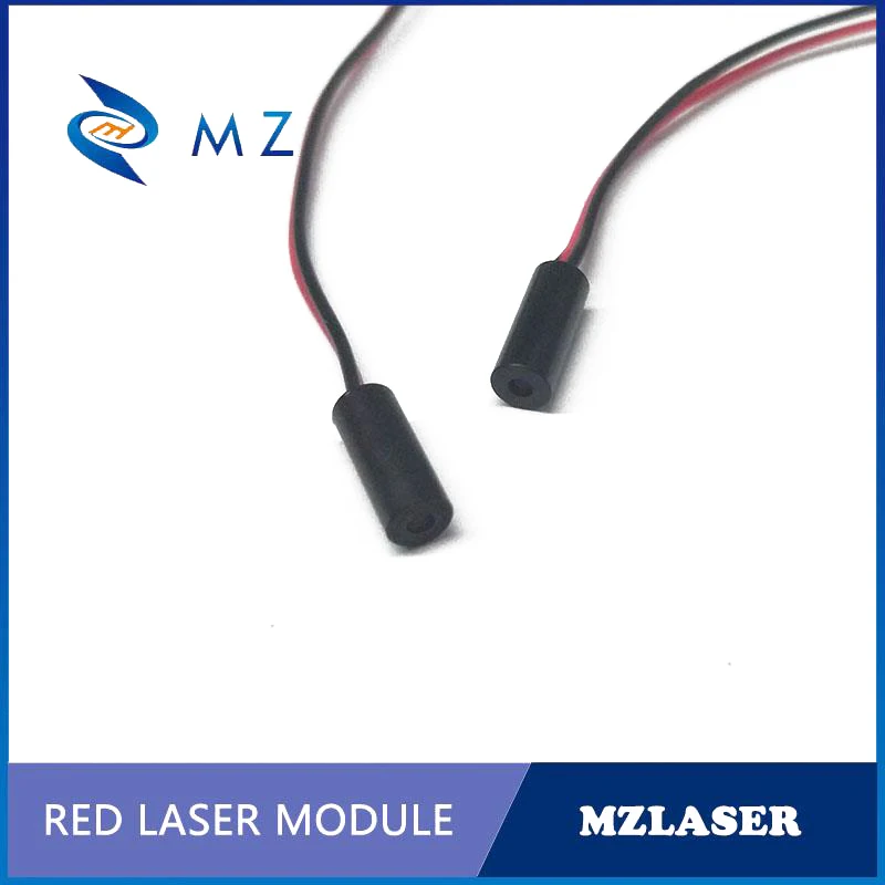 Modulo laser rosso di guida APC di livello industriale mini punto D4mm 650nm 1mw di classe II