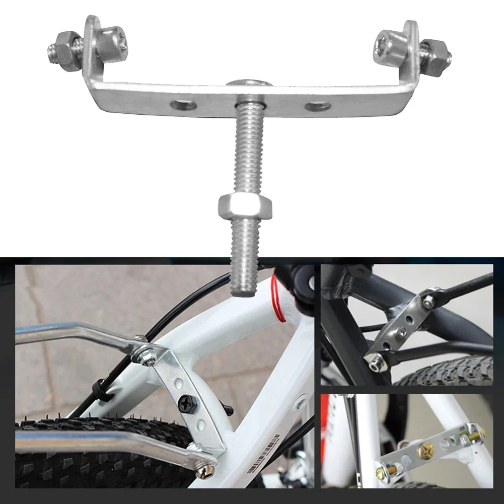 SPORTFUNSF Bicycle Bike Rear Shelf Convert Rear Pannier Racks Connector Seatpost Adapter For Bike Rack Mount Conversion