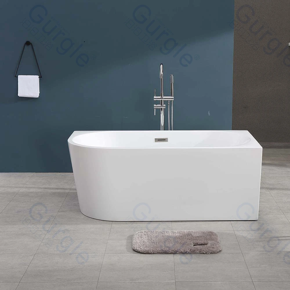 

Горячая продажа акриловая отдельно стоящая угловая ванна овальная внутренняя индивидуальная ванна