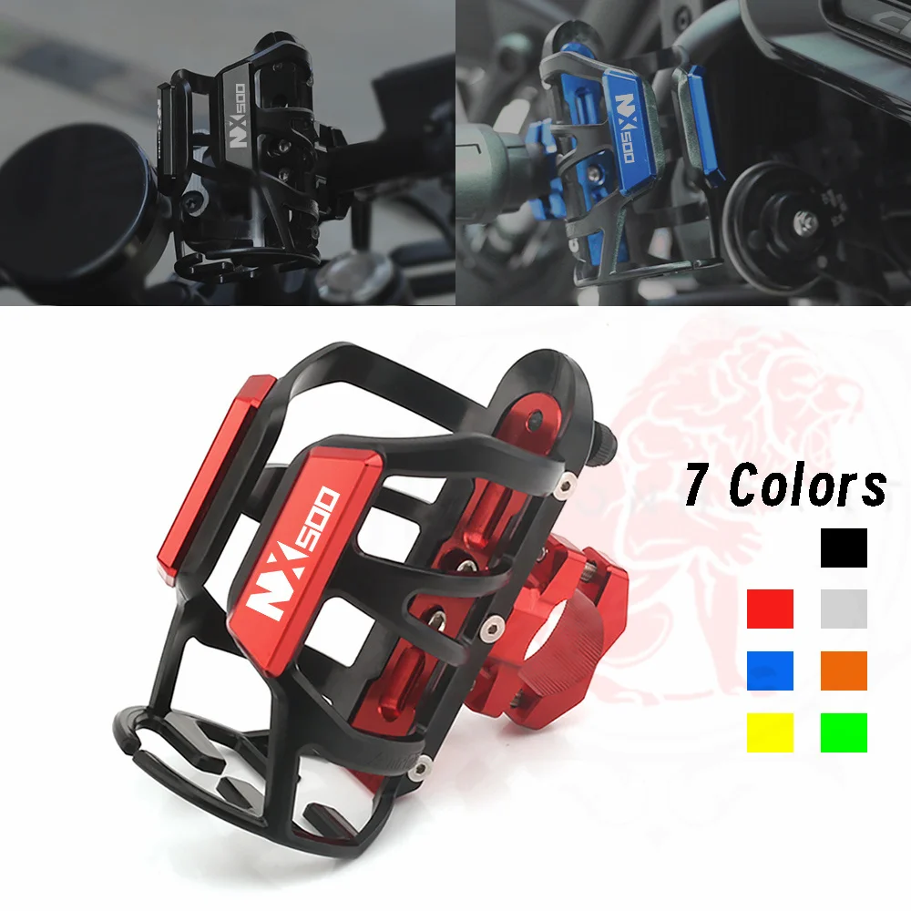 For Honda NX400 NX500 NX-400 NX-500 nx500 nx400 2024 High Quality Beverage Water Bottle Drink Cup Holder Motorcycle Accessories