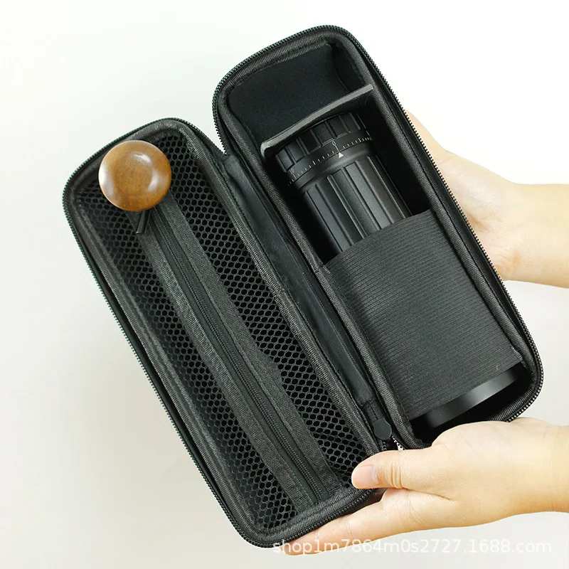 

Manual Coffee Grinder Storage Bag Portable EVA Wear Resistant Fabric Rubber Handbag Universal Coffee Grinder Protective Case