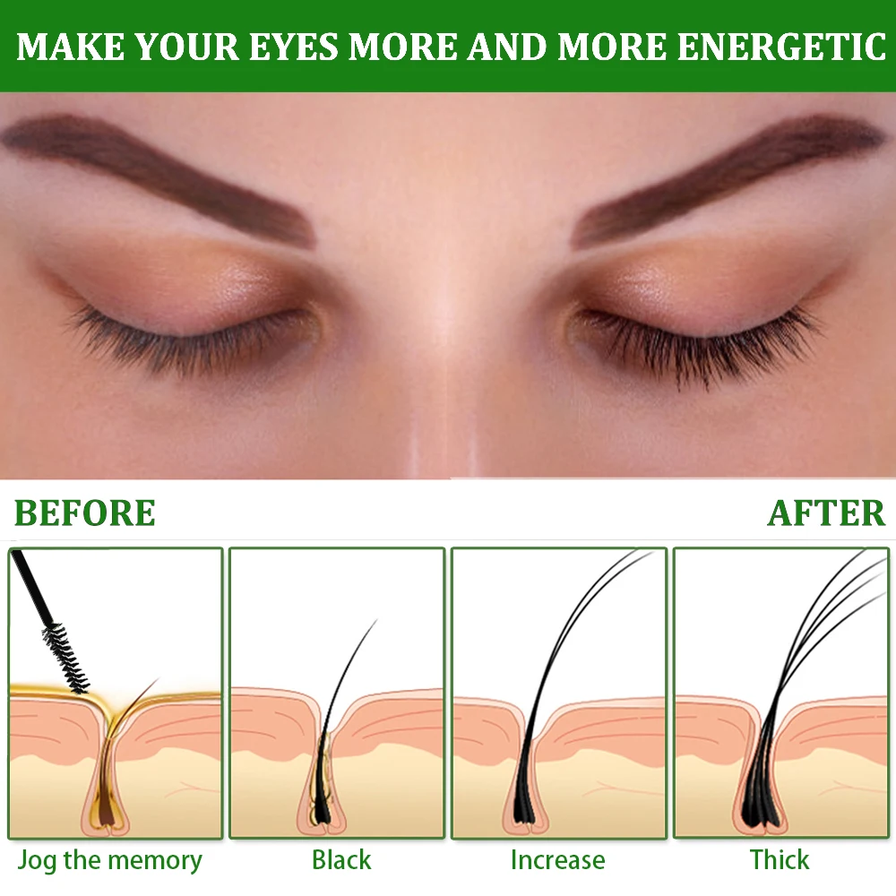 Siero per la crescita delle ciglia Fast 7 Days Eyelash Enhancer Products ciglia più piene e spesse Enhancer liquido per la crescita rapida delle ciglia