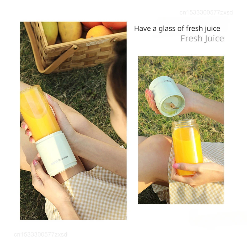 Электрическая соковыжималка Youpin, Мини Портативный блендер, миксеры для фруктов, бытовой многофункциональный беспроводной блендер, соковыжималка, миксер