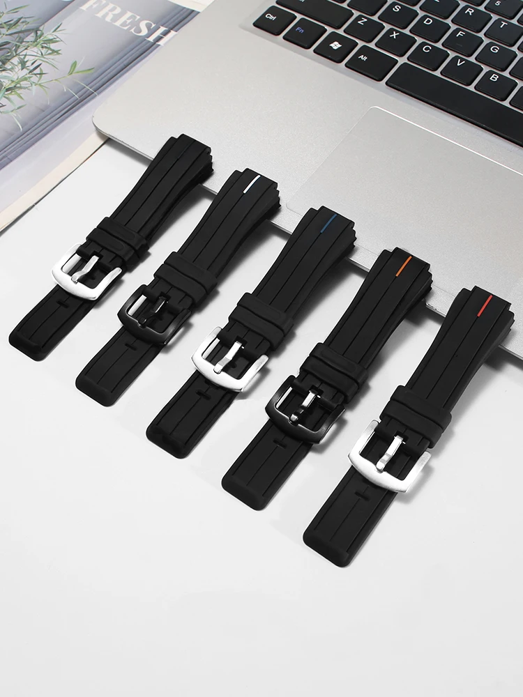 Suitable for Timex Tide Silicone Watch Strap Compass Men's T2N721 T2N720 T2N739 Sports Strap