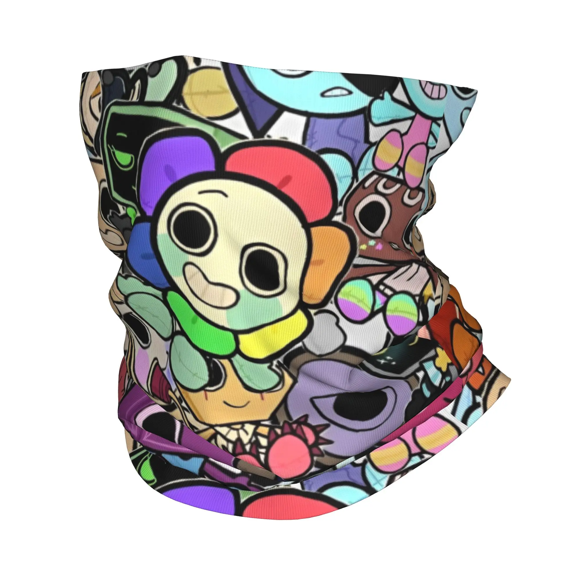 

Бандана с мультяшными играми Dandy World, гетры с принтом, шарф, многофункциональная Балаклава для езды на велосипеде, унисекс, для взрослых, всесезонный