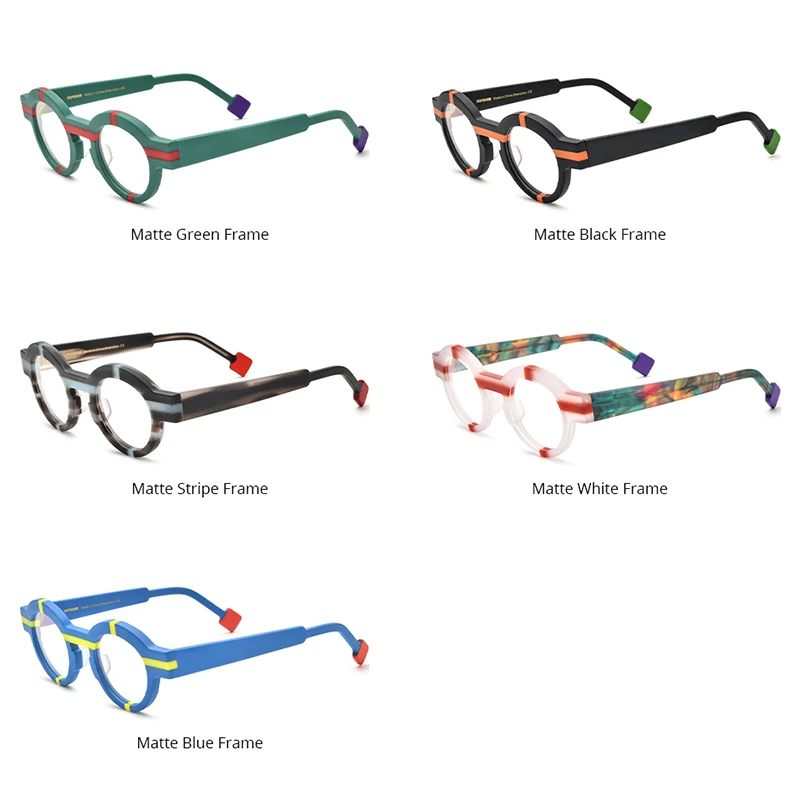 HEPIDEM Acetate Glasses Frame Women Brand Design Oversize Big Size Round Eyeglasses Japan Handmade Spectacles Thick Eyewear 9282