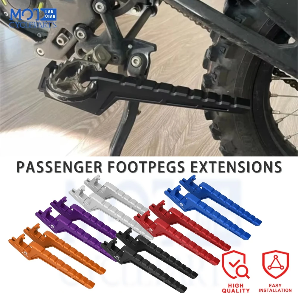 

Для honda CRF450R CRF450RX WE CRF450X CRF450L CRF450RL Удлинители подножки для мотокросса и пассажира, расширенная подножка CRF250RX CRF250R
