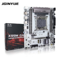 JGINYUE X99 Motherboard LGA 2011-3 Support Xeon E5 V3 V4 CPU and DDR4 RAM Memory M.2 NVME SATA WIFI X99M GAMING D4/ARGB