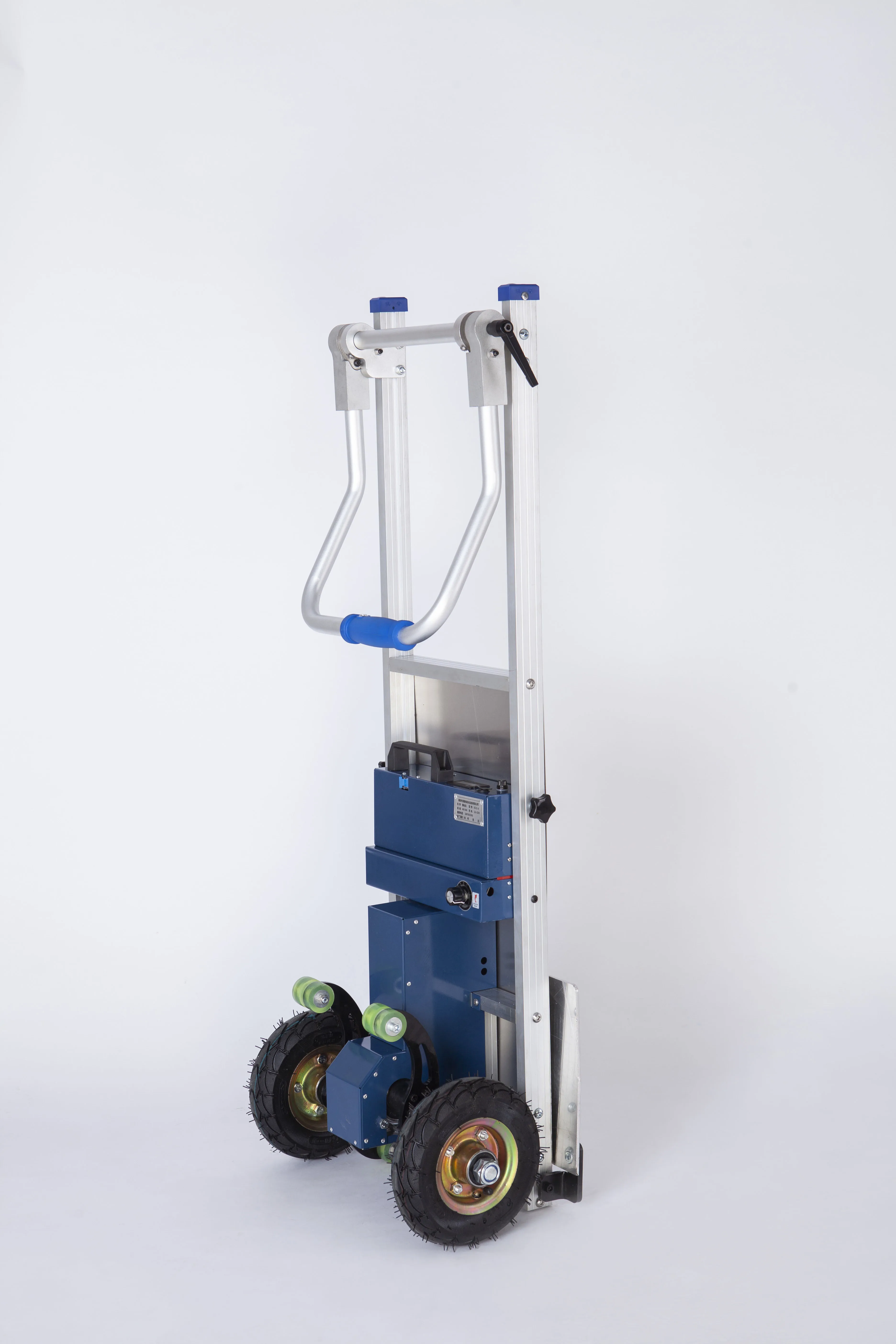 Gerobak Troli Tangan Trailer Panjat Tangga Dolly Pendaki Listrik Bertenaga Pendaki Lipat Gerobak Tugas Berat Truk Portabel