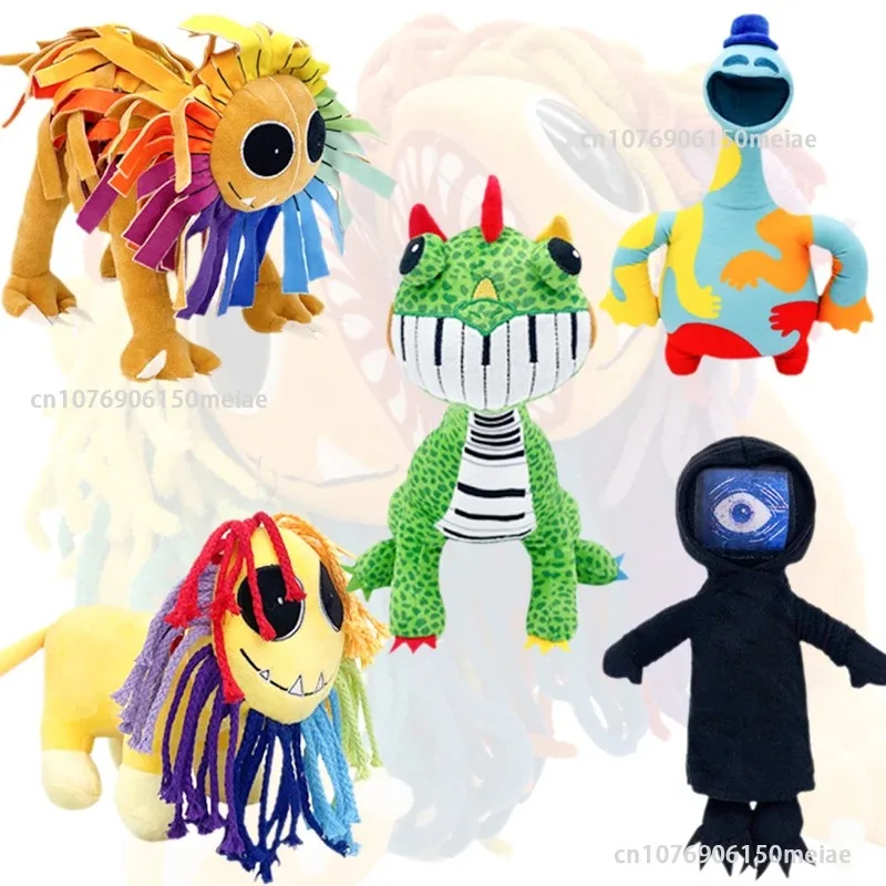 30 cm Mohn Pianosaurus Song Plüsch Cartoon Nightmare Spiel Yarnabys Löwe Plushie Huggy Wuggy Weiche Gefüllte Kissen Puppe Spielzeug für Kinder