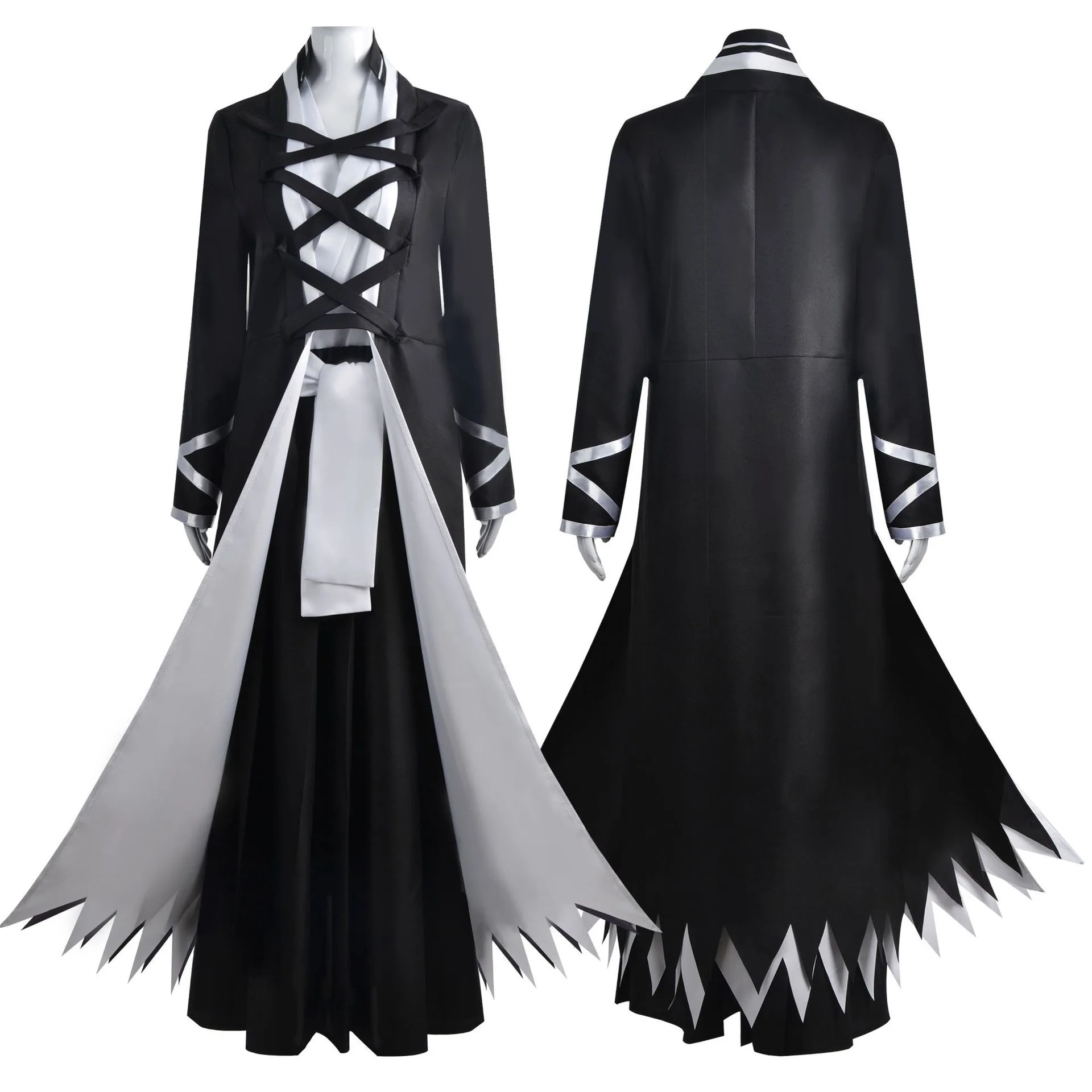 Cosplay costumes Death God COS costume, Manjie cloak, Kurosaki Ichigo, swastika cloak, long robe