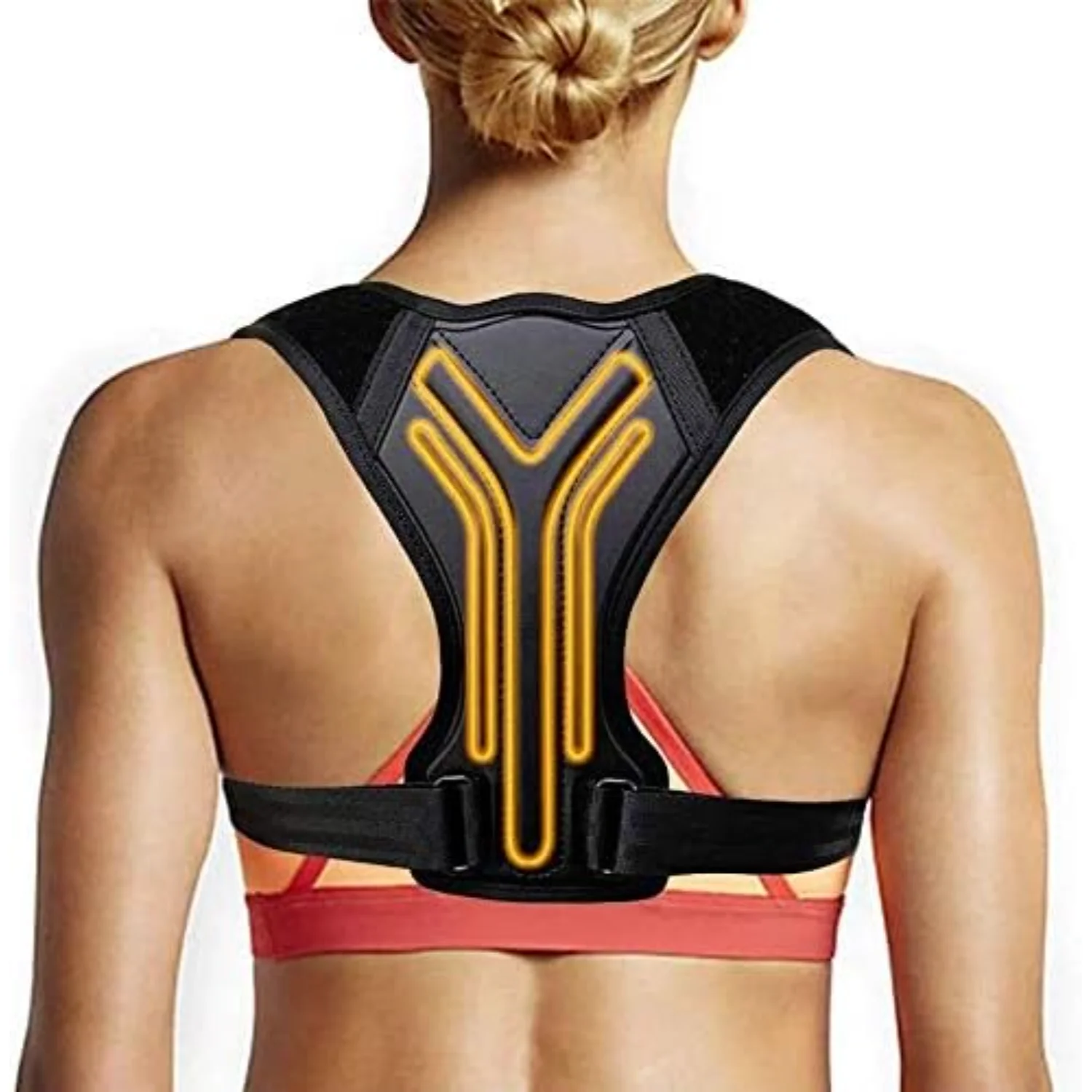 Posture Corrector Back Brace Adjustable Posture Brace for Upper Back Shoulder Pain Relief Posture Trainer Spine Posture  (Color 