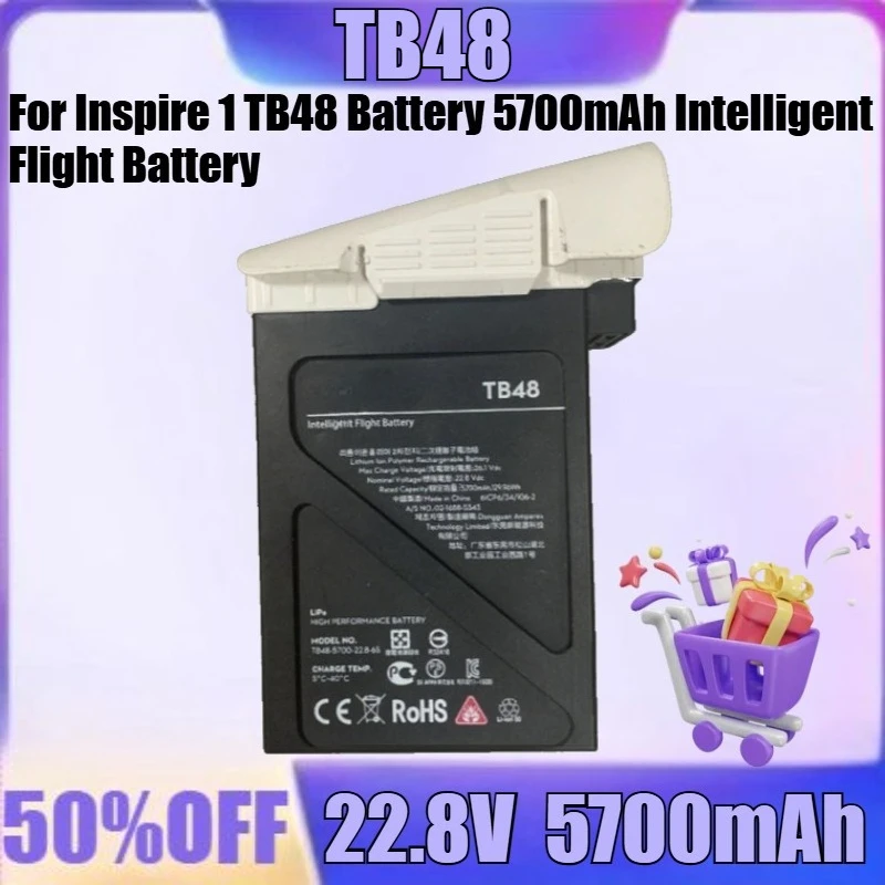 

New TB48 22.8V 5700mAh High Quality Battery for Inspire 1 TB48 Battery 5700mAh Intelligent Flight Battery