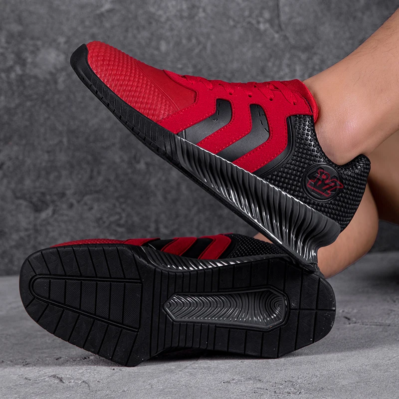 2026 New Arrival Weight Lifting Shoes for Men Green Red Squat Shoes Man Designer Indoor Gym Shoe Mens Comfortable Sport Shoe