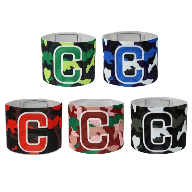 Breathable Football Soccer Arm Band Adjusted Elastics Sports Game Player Captain Elbow Healthcares Armband for Adults