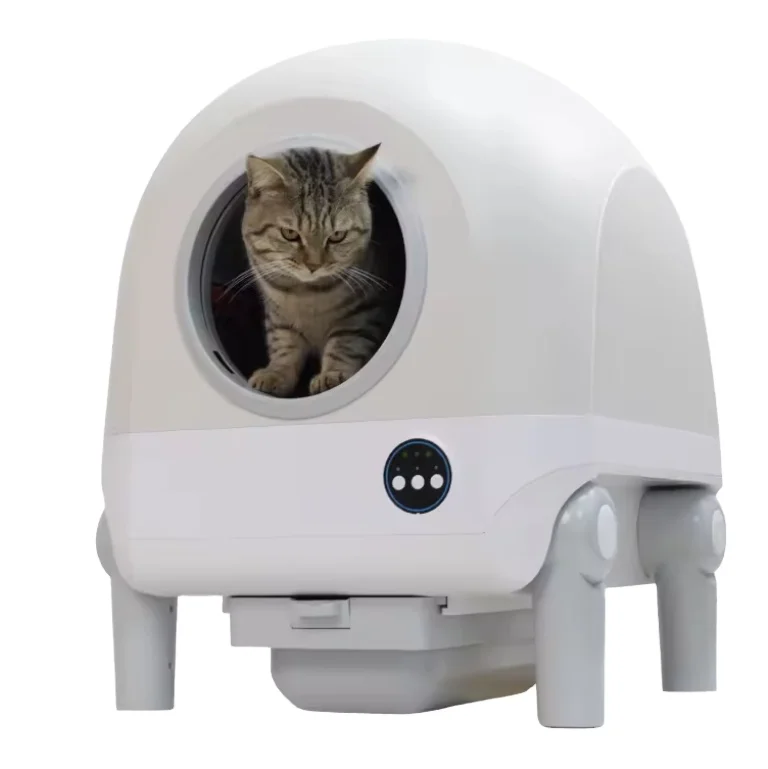 2024 New APP Wifi Remote Control Cat Toilet Self Cleaning Smart Litter Box High-Resolution Camera