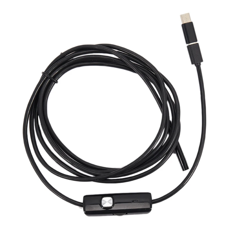 【A17Z】Phone Endoscope 5.5Mm Cable 640X480 HD USB Waterproof Endoscope Inspection Borescope Camera For Android Mobile Phone PC