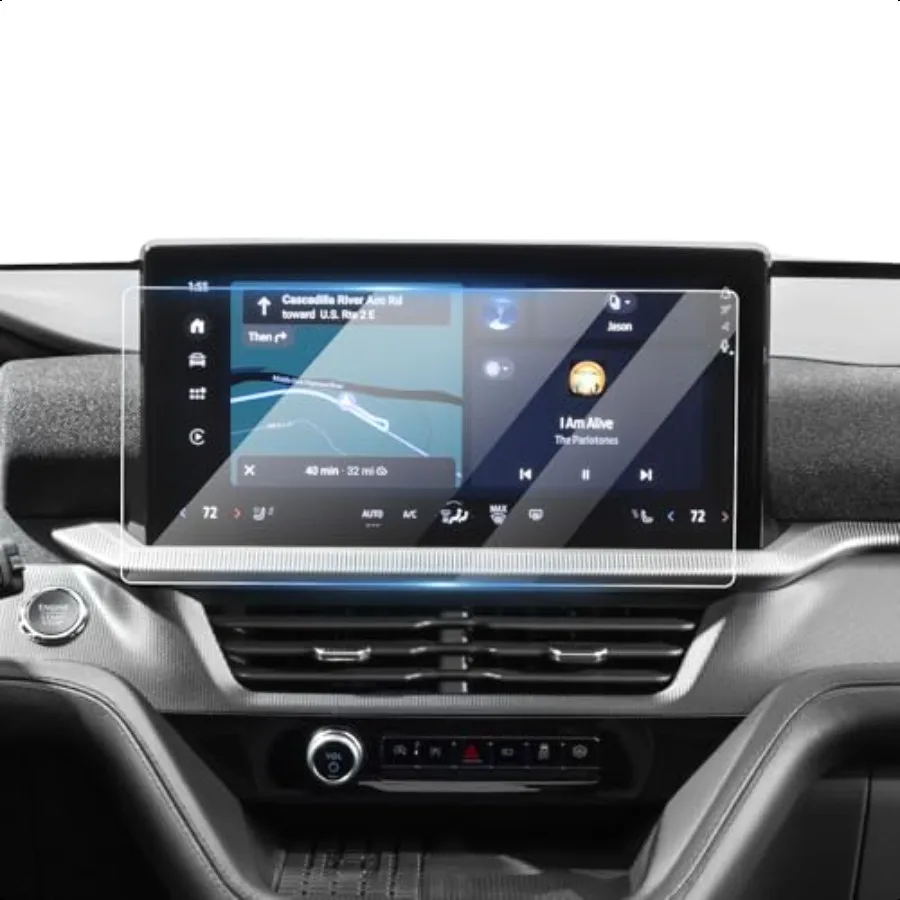 

Screen Protector for 2025 Ford Explorer Active STLine Platinum ST 13.2 Touchscreen with Button Anti Glare Ultra Clear Tempered