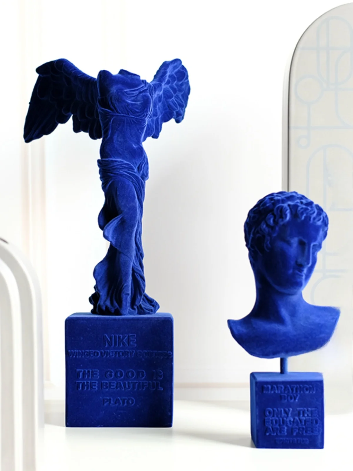 

Современная скандинавская скульптура «Святая София» из смолы, декоративные украшения ручной работы для гостиной