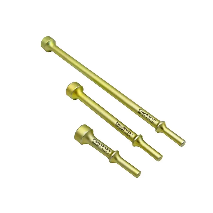 

Tools 401K3 3Piece Heavy Duty THOR Air Hammer Bit Set .401 Shank