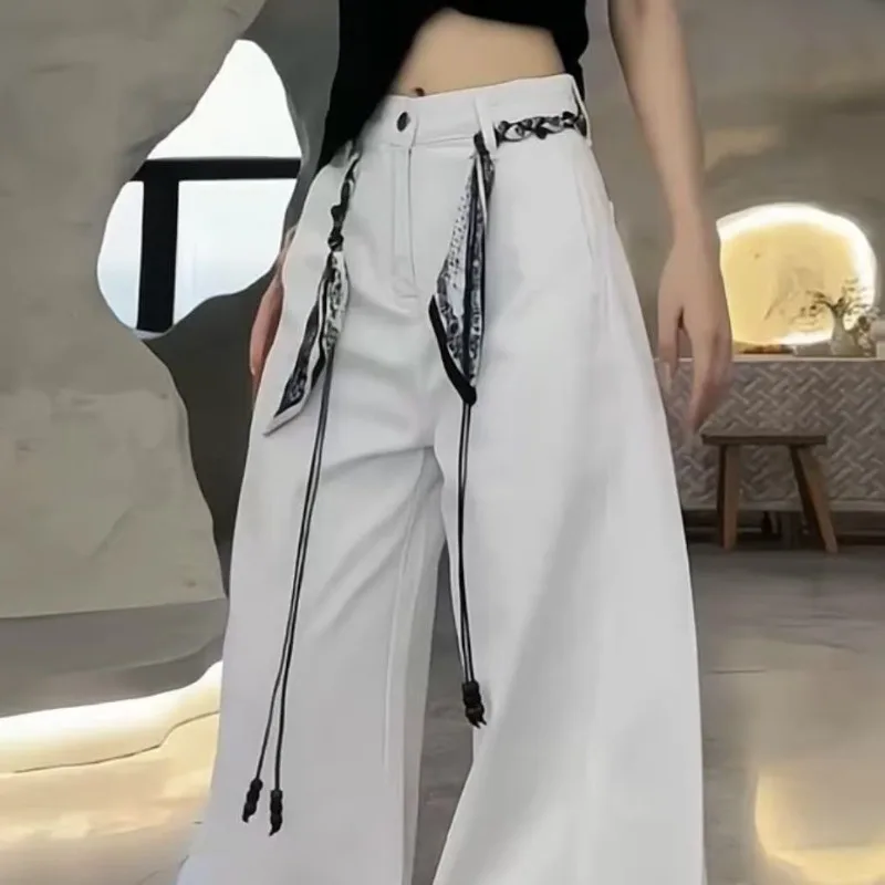 Modischer Seidenschal im Ethno-Stil, handgefertigter Nylon-Gürtel mit gewachster Kordel – elegante und vielseitige Zierkordel für Jeans – Detail 3