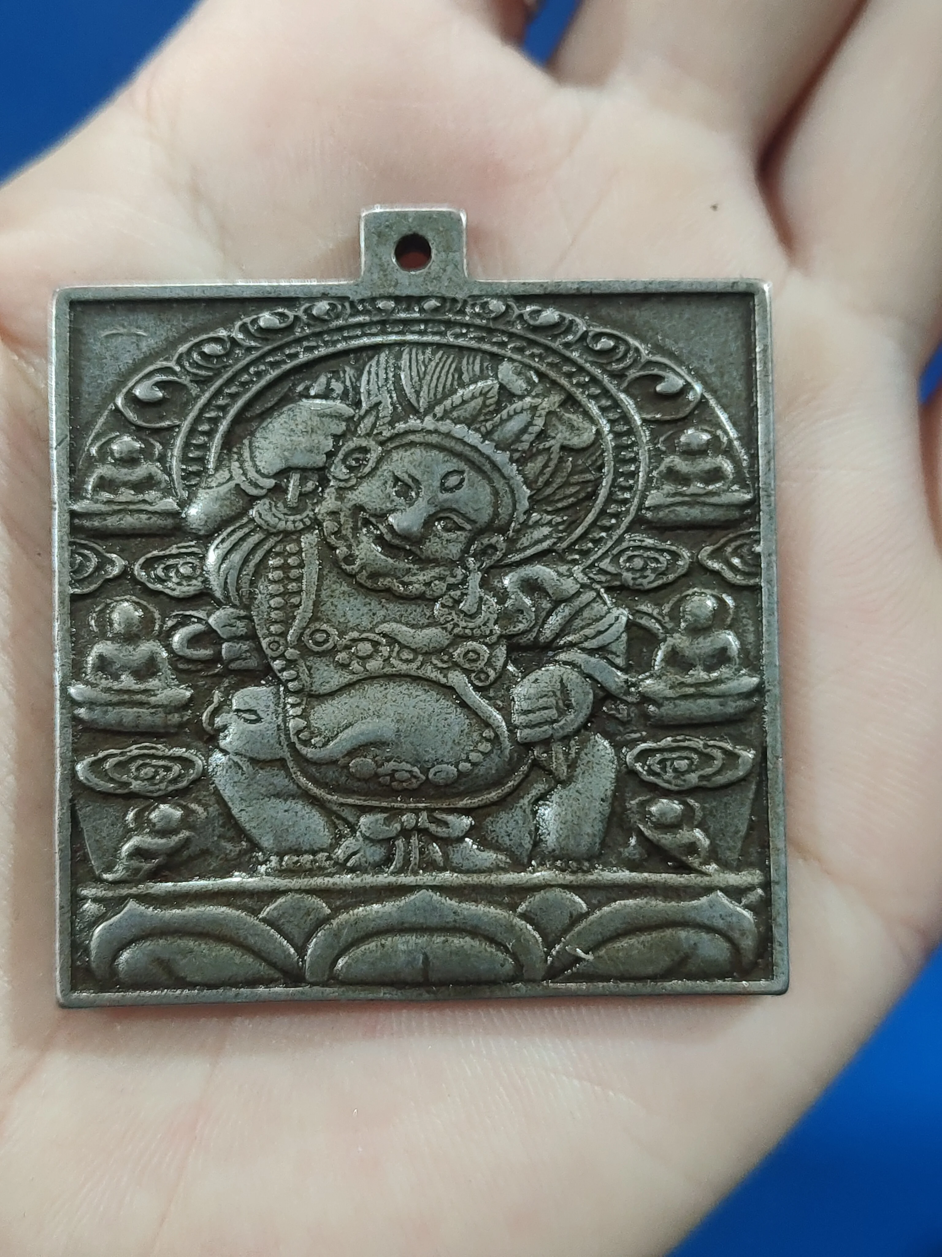 Chinese Tibetan Tiantian artifact brand protective pendant gift God of wealth