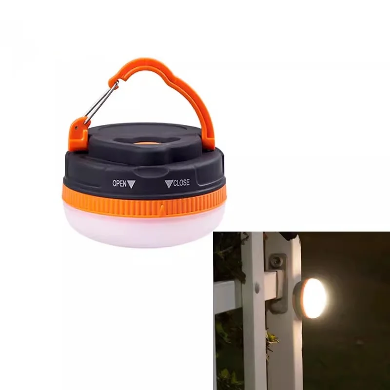 

Led Camping Light Portable Tent Light Street Stall Night Market With Magnet Long Endurance Outdoor Charging Emergency Light