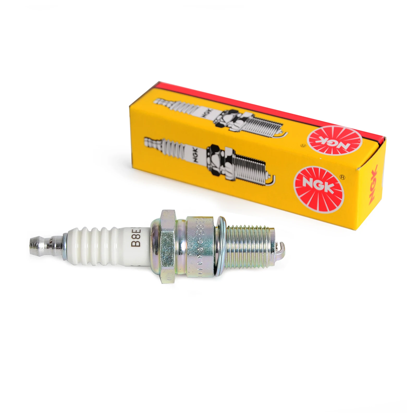 Spark Plug Standard B8ES #2411 For KAWASAKI HONDA YAMAHA SUZUKI Husqvarna Kawasaki Suzuki