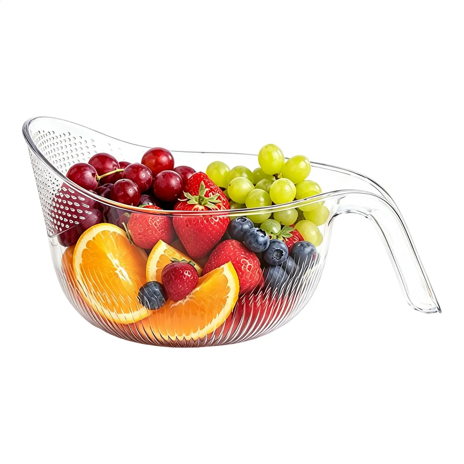 1 Piece of Rice Drainage Basket Rice Filter Fruit and Vegetable Drainage Sieve Kitchen Supplies Small Tools Multi-purpose