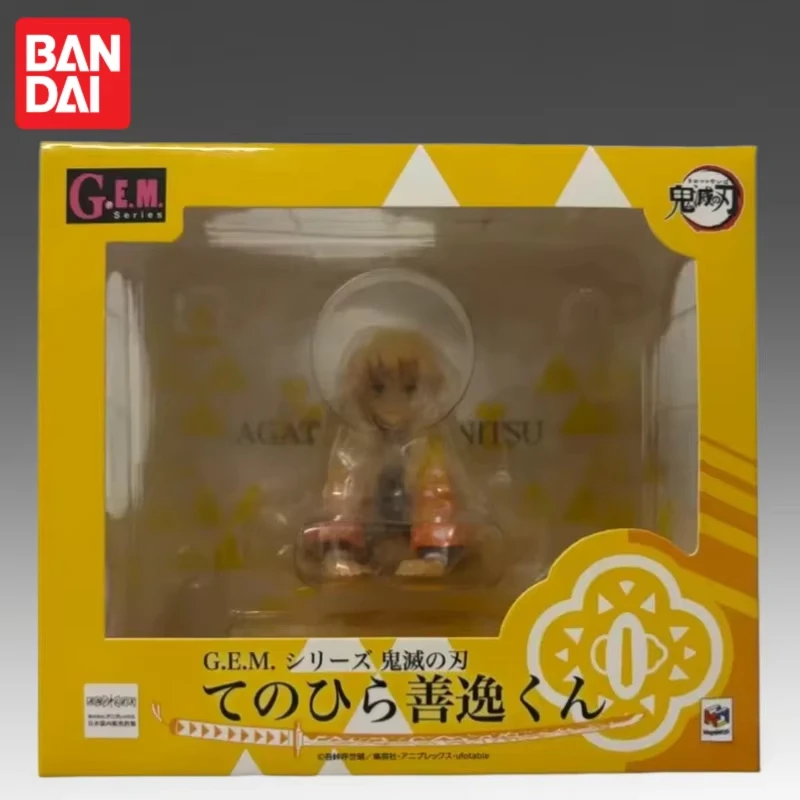 Bandai Original Megahouse Demon Slayer Agatsuma Zenitsu Action Figure Model Doll Brand New Boxed Anime Characters Toys