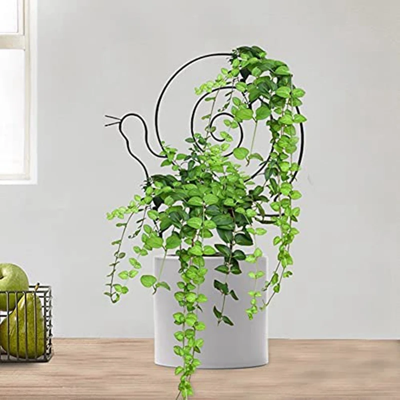 Metal Trellis For Climbing Plants Animal-Shaped Potted Plant Trellis Trellis For Climbing Plants Indoor Pot